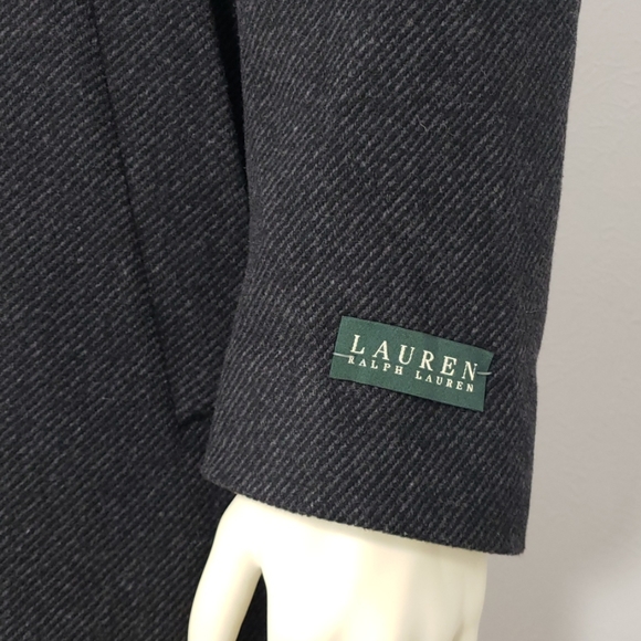 NEW LAUREN RALPH LAUREN WOOL CASHMERE COAT 42 R - Picture 6 of 8